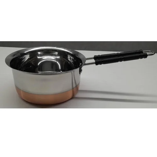 Stainless steel saucepan