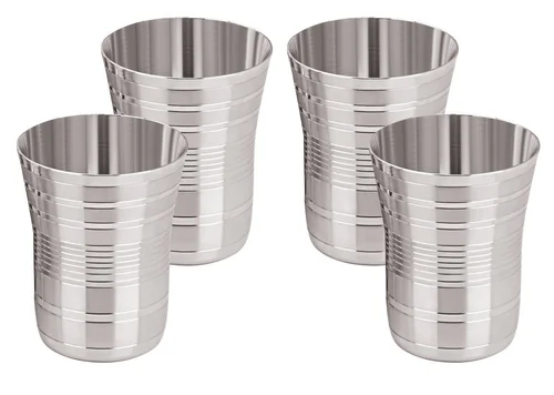 300 ml stainless steel Damru glass