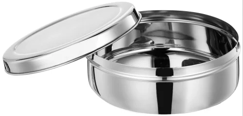 500 ml stainless steel puri dabba container