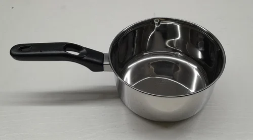 1.5 litre bakelite handle stainless steel saucepan