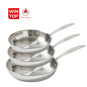 Factory Customized Food Grade Home Cooking Pan Steel Stainless