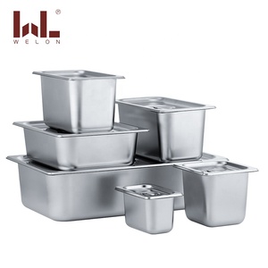 US Style Stainless Steel 201 GN Pans Chafing Dish Food Pan