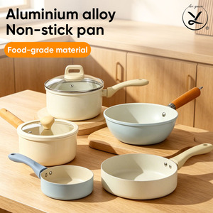 Die-Cast Aluminum Soup Pot Stockpot with Glass Lid