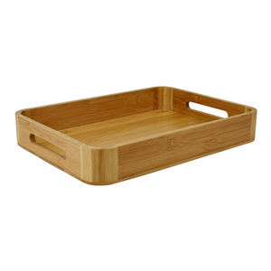 Bamboo Storage Tray Breakfast Foldable Table