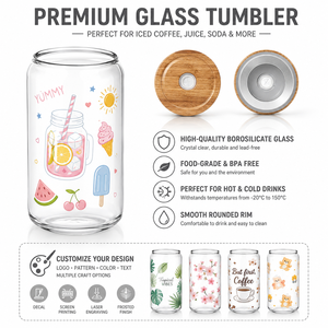500ml 600ml Clear Cylindrical Glass Cup with Straw Suitable Pitcher Coffee Water Cocktails Support Sublimation Printing Drinking