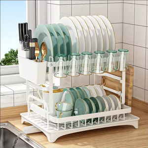 Iron 2 Layer Kitchen Storage Rack