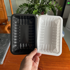 Thickened Food Grade PP Disposable Supermarket Trays