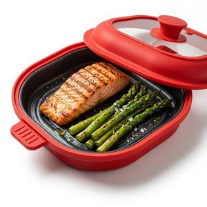 All in One Silicone Microwave Cooking Pot