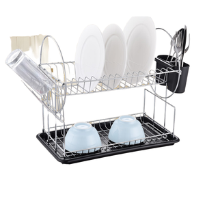 Kitchen Cabinet Organizer Dish Drying Rack
