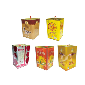 Large Capacity Metal Tin Cans for Plant Liquid Lubricant Packaging