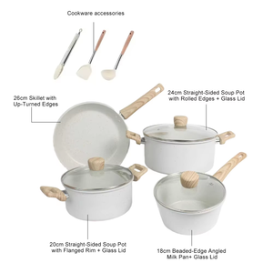 11pcs Carbon Steel Non-stick PFOA Free Cookware Set