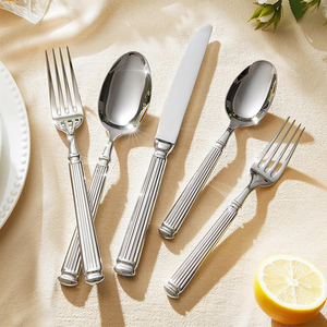 Nordic Gold Ribbed Vacuum Flask & Tableware System