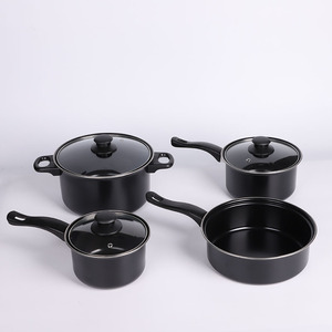 Wholesale Carbon Steel Casserole Sauce Pan Fry Pan Set